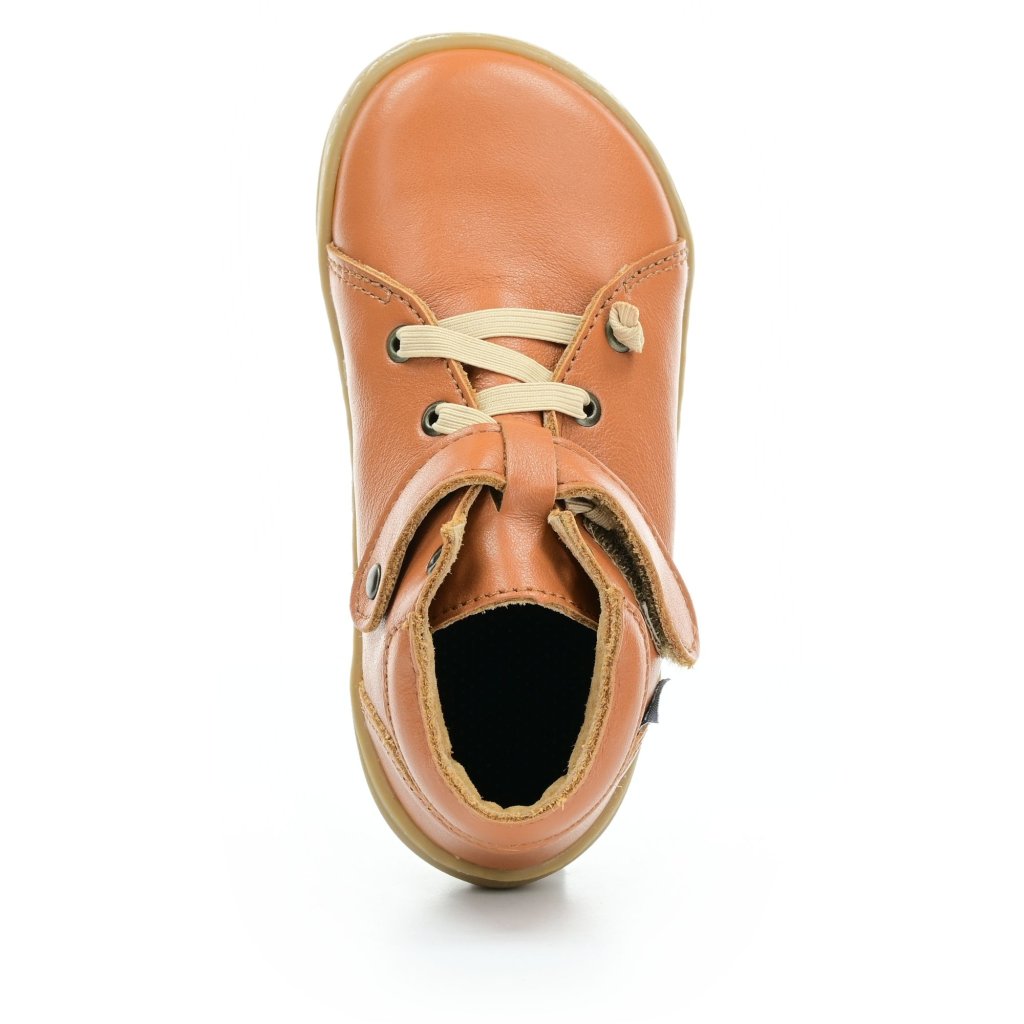 Pegres SBF62 braune Barfuß-Stiefeletten