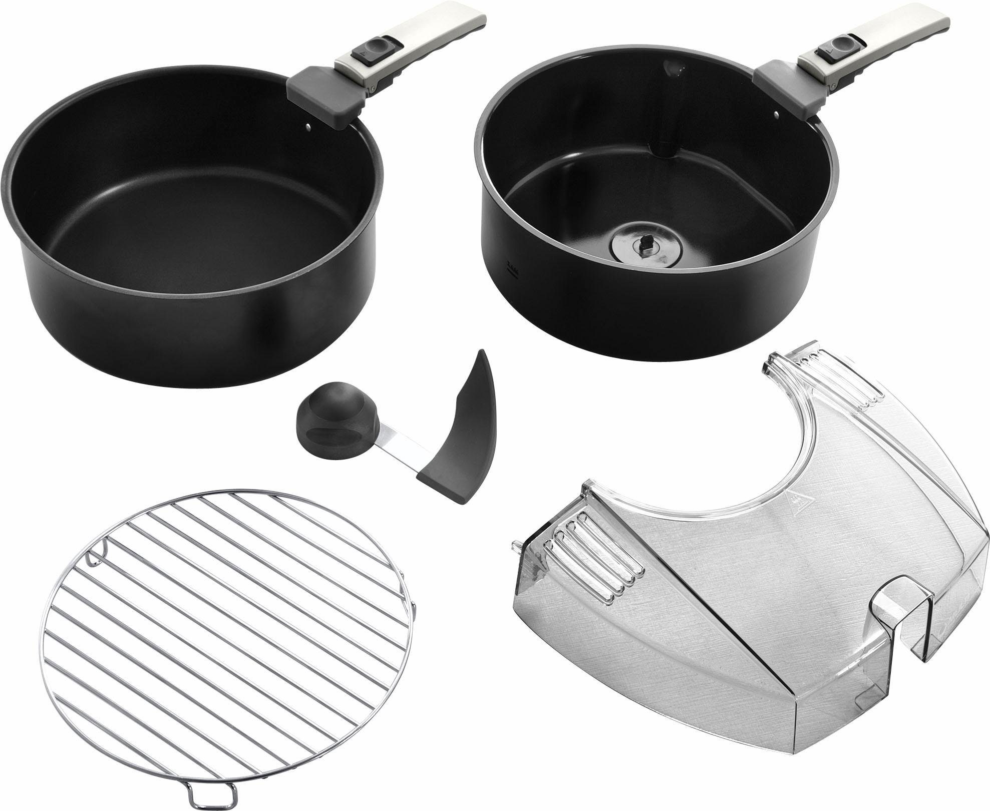 De'Longhi Heißluftfritteuse MultiFry EXTRA CHEF PLUS FH1396, 2400 W, Multicooker, auch zum Brotbacken, Fassungsvermögen 1,7 kg