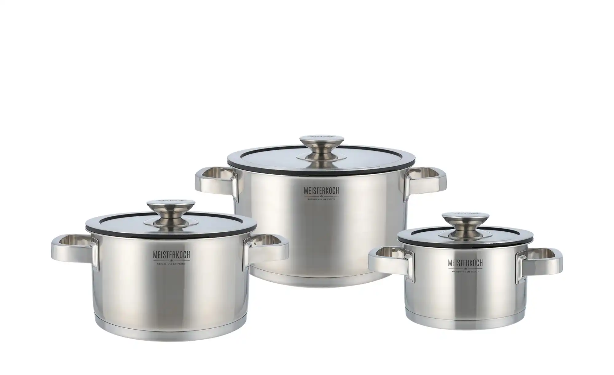 Meisterkoch Topfset, 3-teilig TRIBUS