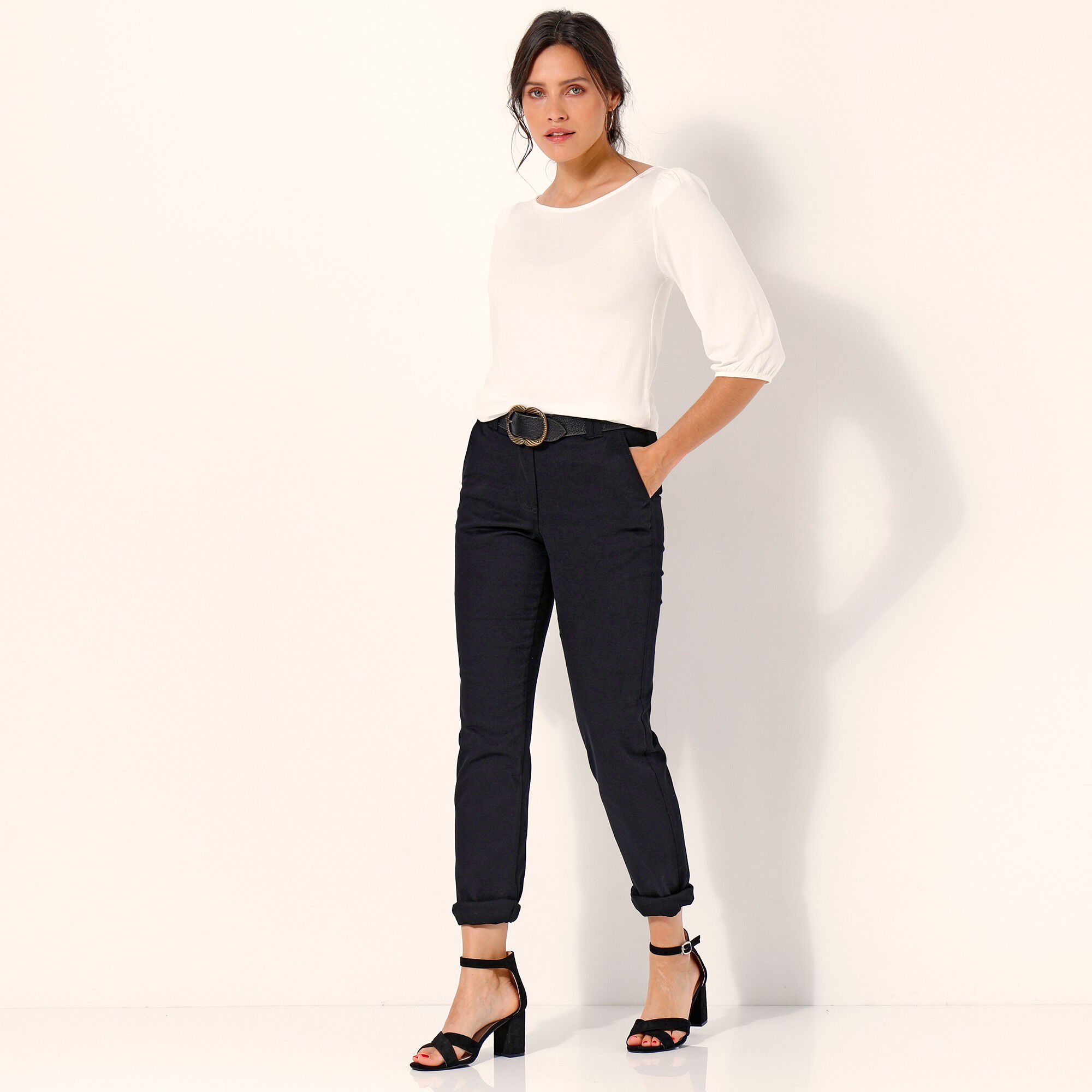 Pantalon chino stretch