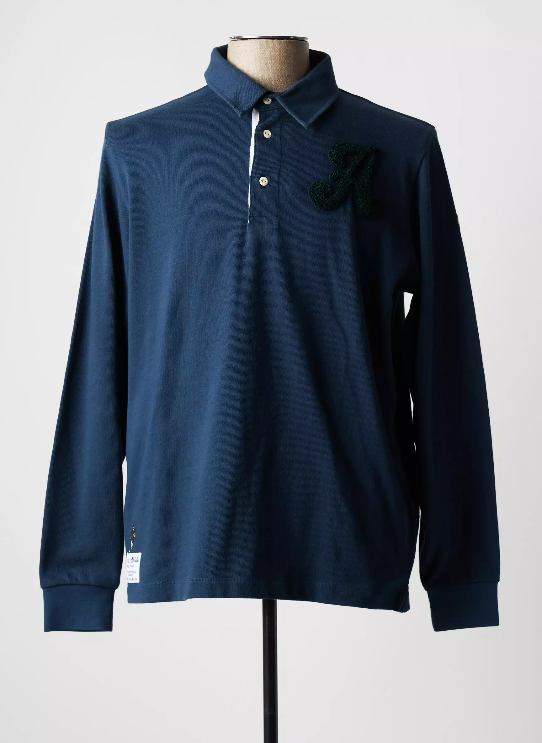 Serge Blanco Polos Homme couleur bleu