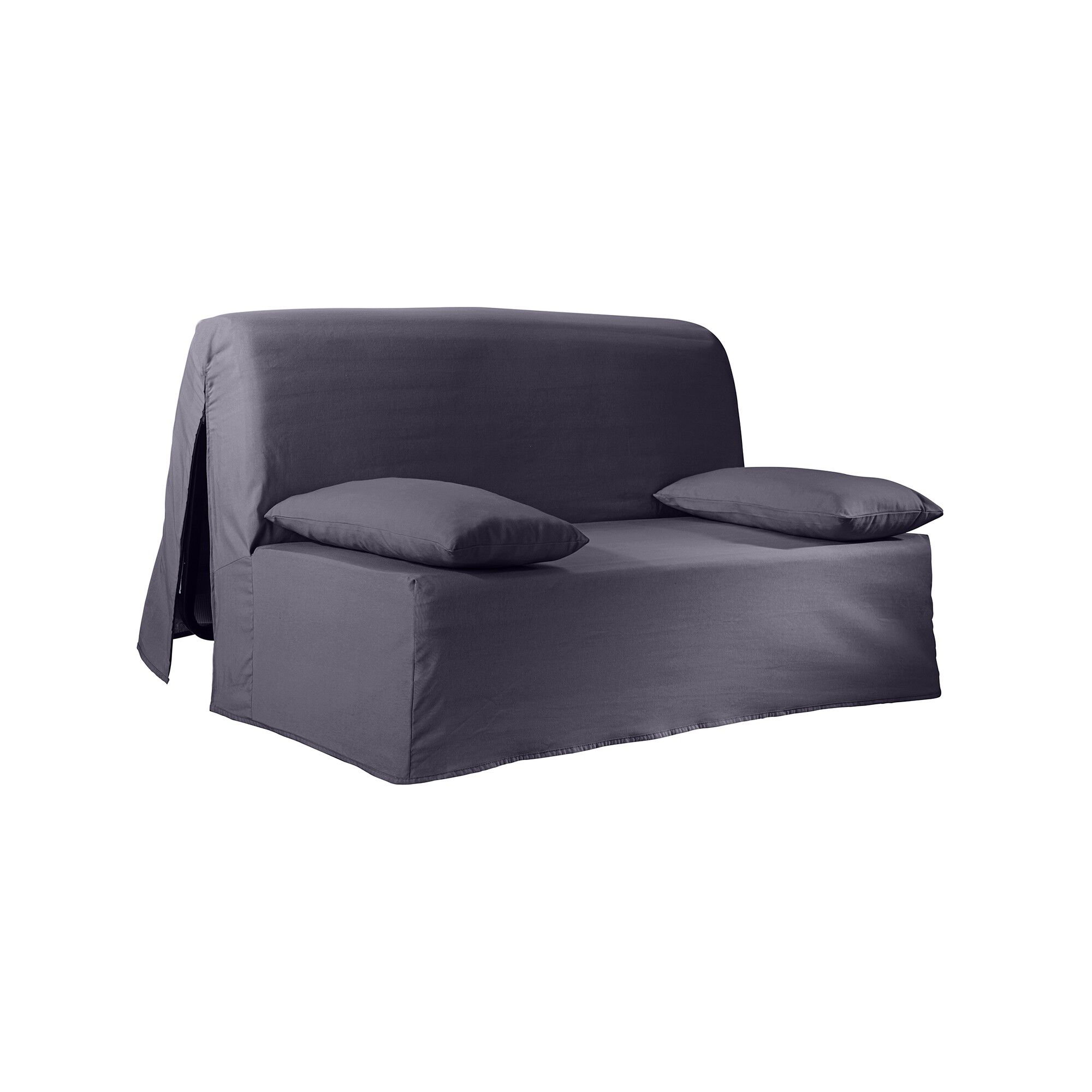 Housse canapé BZ bachette coton uni