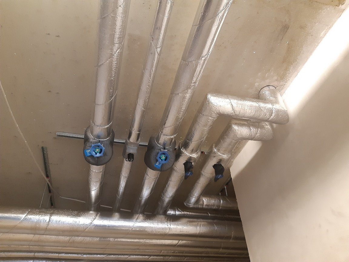 Scorprotect® Steinwolle Rohrschale Rohrisolierung Steinwolle alukaschiert 0.040 W/mK