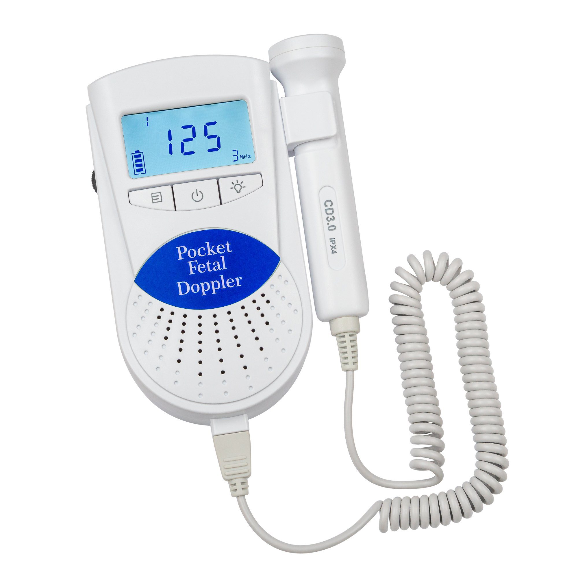 Sonoline Babyphone Sonoline B Fetal Doppler blau mit 3MHz Sonde