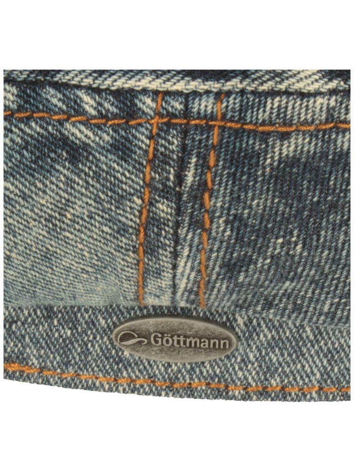 Göttmann Schirmmütze einteilig in blau günstig kaufen
