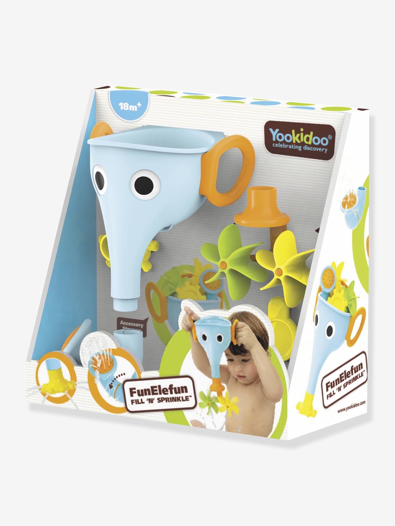 Yookidoo Badespielzeug ELEFANT YOOKIDOO - mehrfarbig