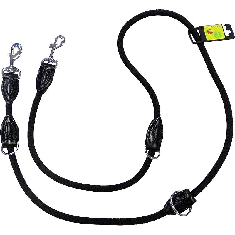 Zoozaker Hunde-kobbel 200 cm, dobbelt