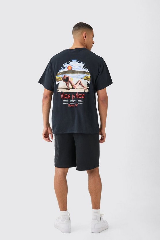 T-Shirt mit lizenziertem Iron Maiden Print