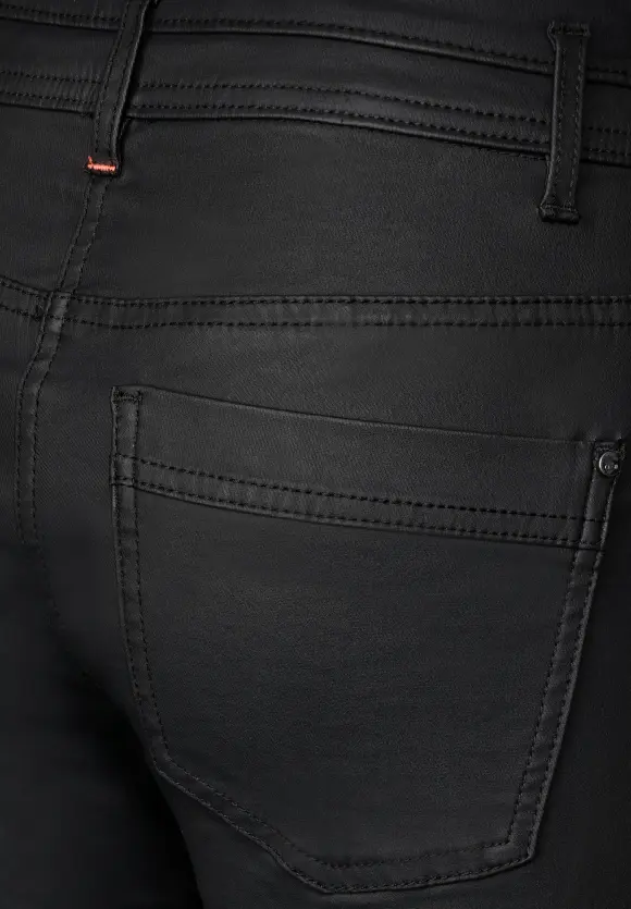 CECIL Slim Fit Hose mit Coating