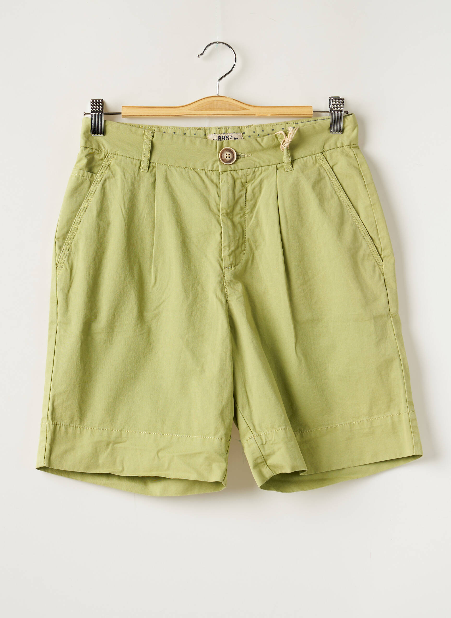 R95th Bermudas Femme couleur vert