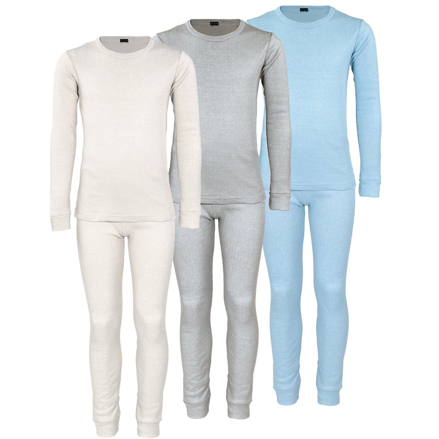 Black Snake Thermounterhemd cuddle (6-St) Set mit Kinder Thermounterhosen