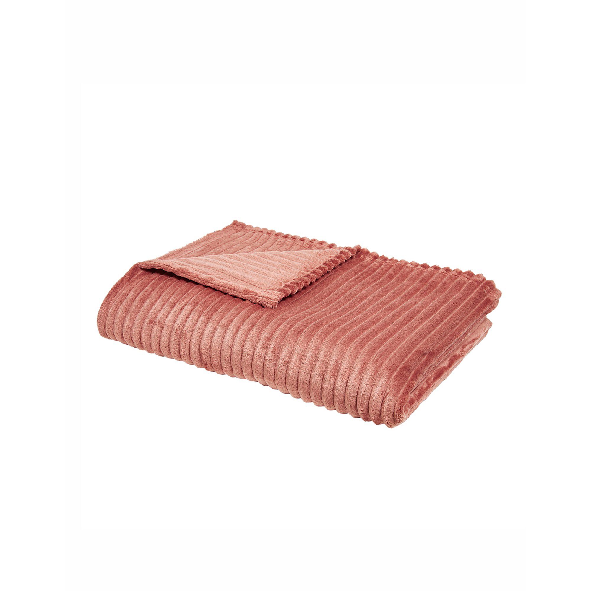 Plaid polaire toucher peluche