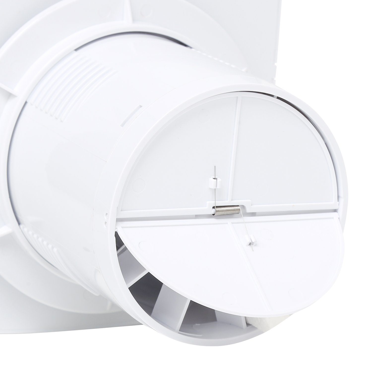 Yakimz Wandventilator Badlüfter mit Feuchtsensor und Nachlauf und Timer 10/15cm