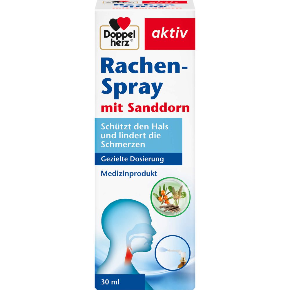 Rachen-Spray mit Sanddorn