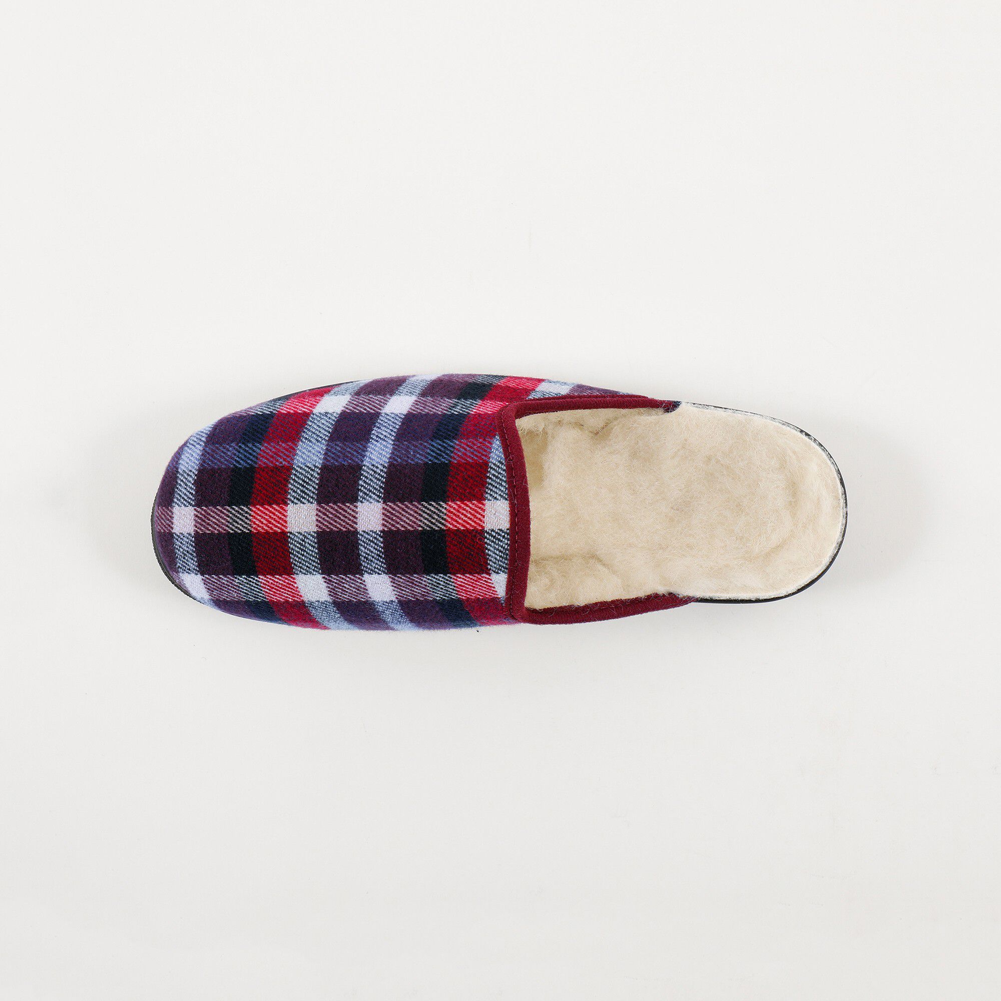 Mules homme fourrées