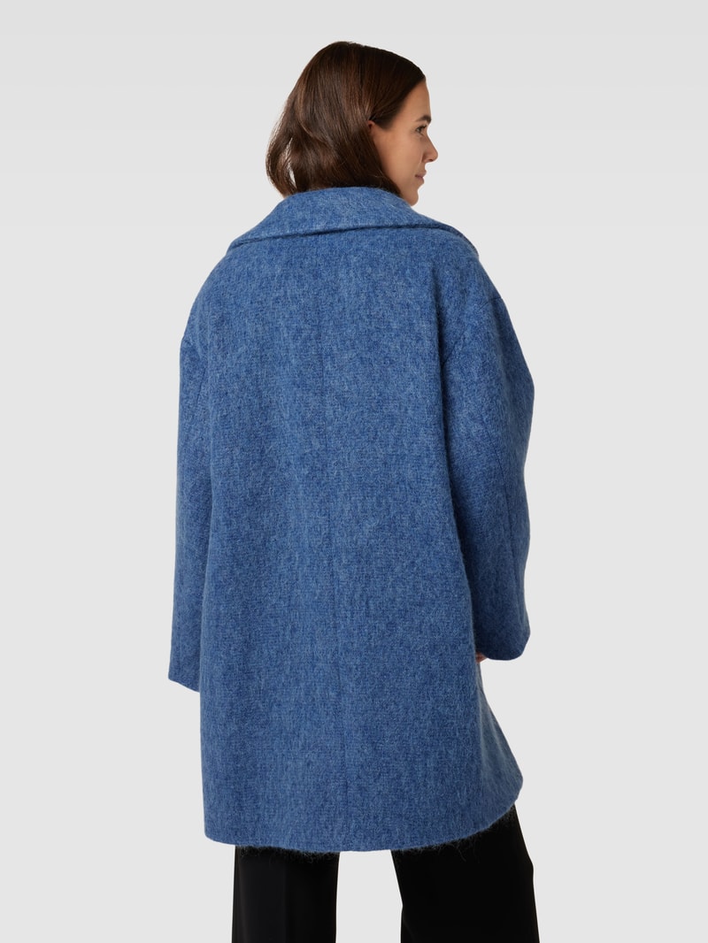 Mantel mit Reverskragen Modell 'PEPLI' in blau