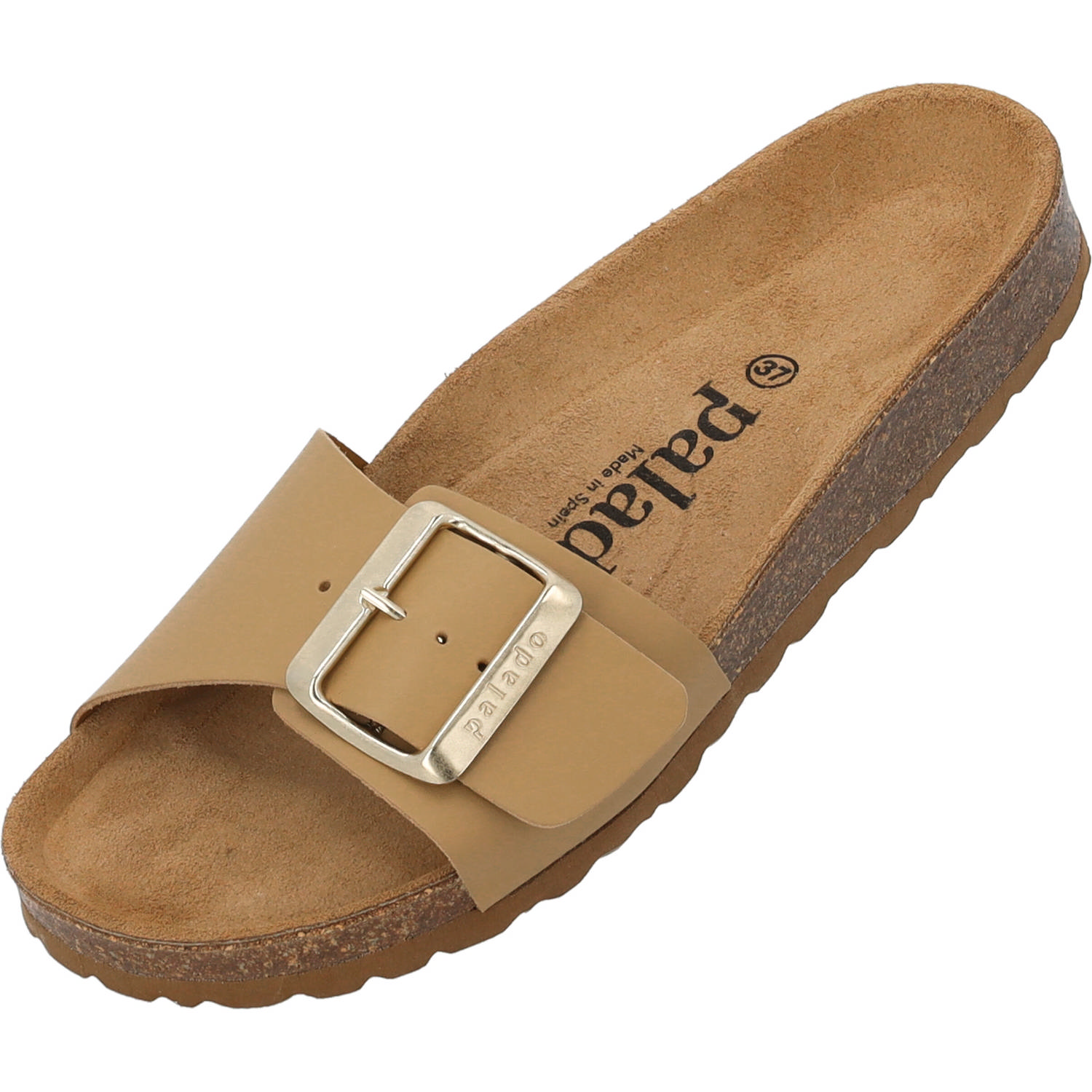 Palado Malta EGS Matt Premium Leather, Pantoletten, Damen, Hellbraun