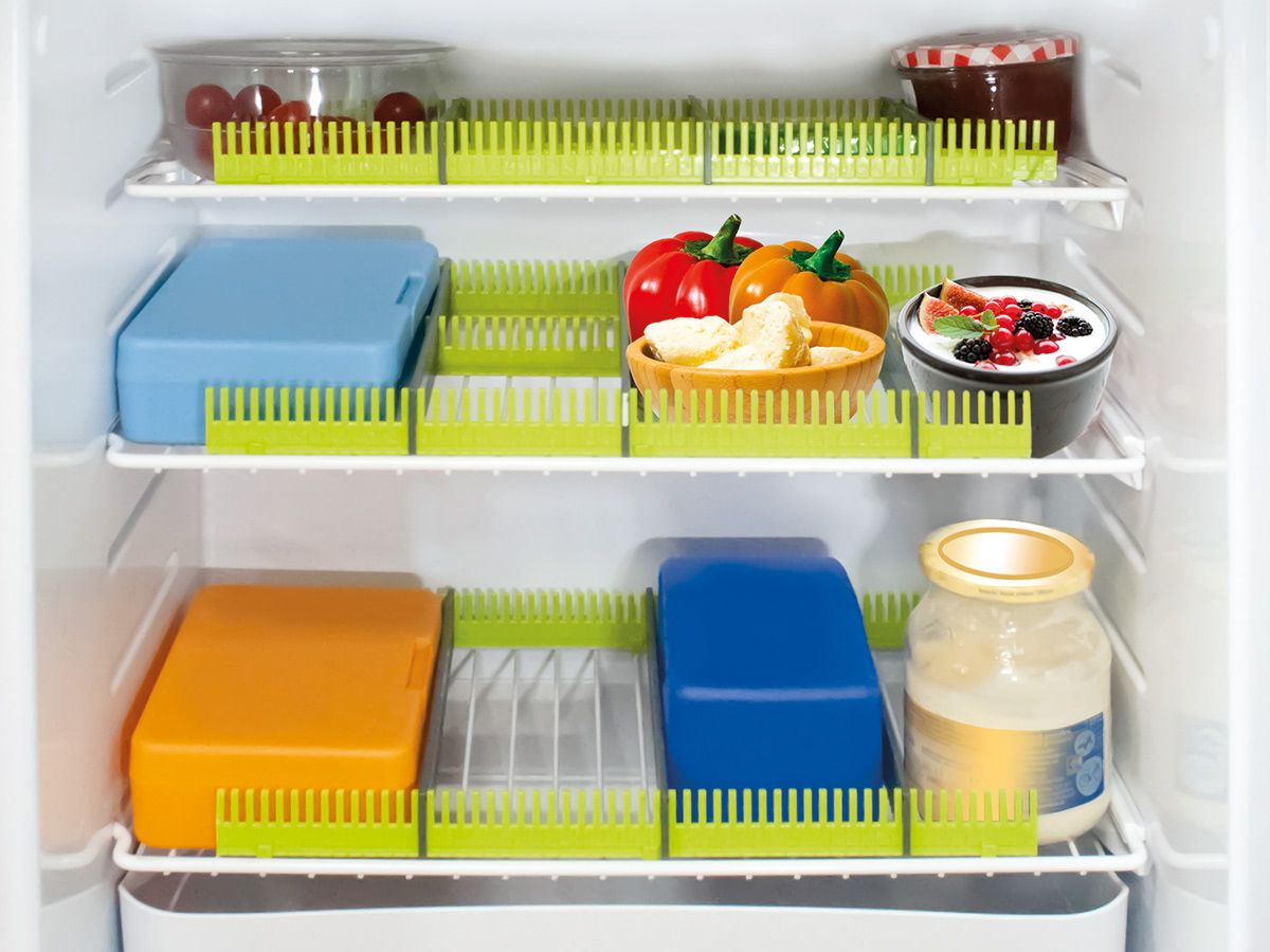 Purvario Kühlschrank Organizer - Lime