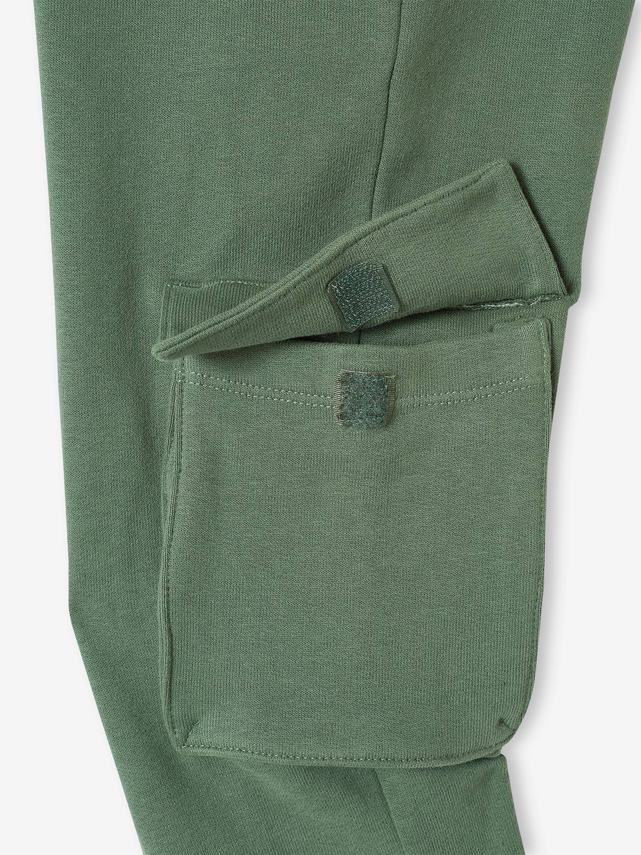 Vertbaudet Jungen Cargo-Joggpants Oeko-Tex - grau meliert