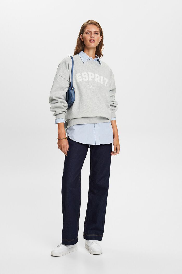 Logo-Sweatshirt aus Fleece