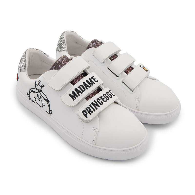 Baskets en cuir Edith monsieur madame princesse