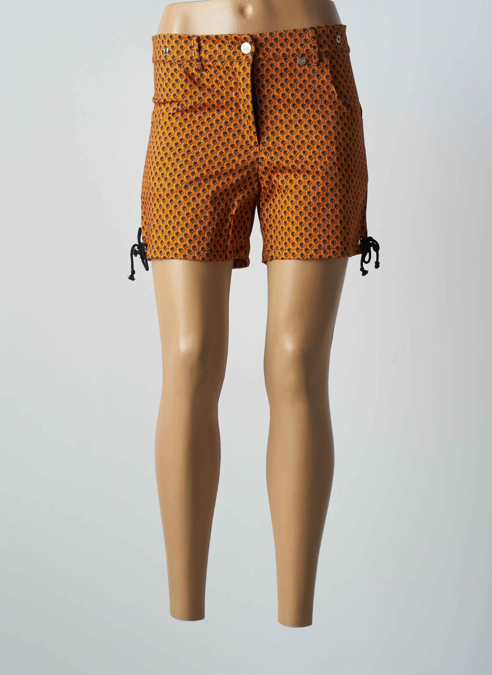 Paul Brial Shorts 1 Femme couleur orange