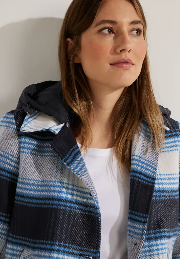 CECIL Karojacke mit Kapuze