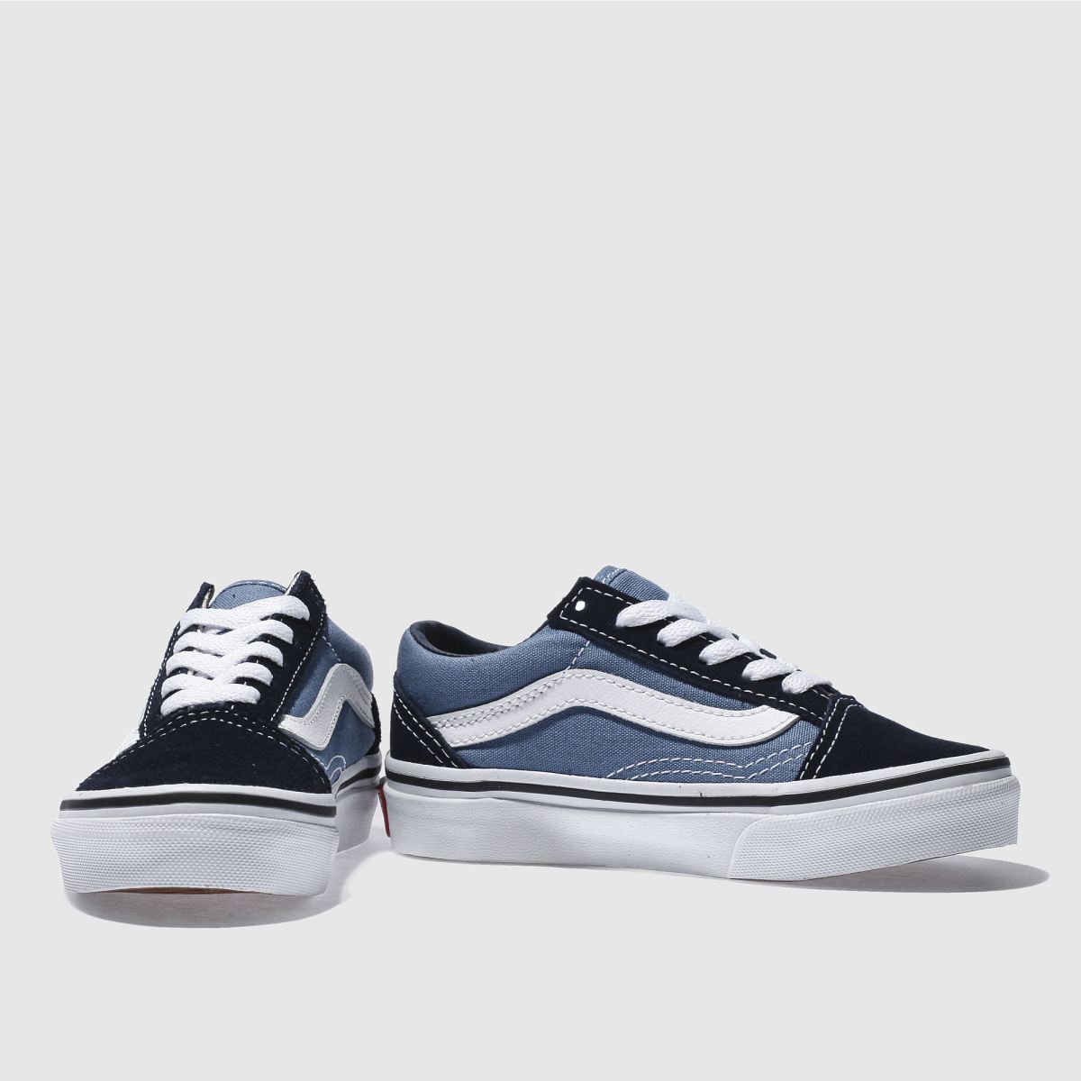 Vans sötétkék old skool fiú junior edzőcipő