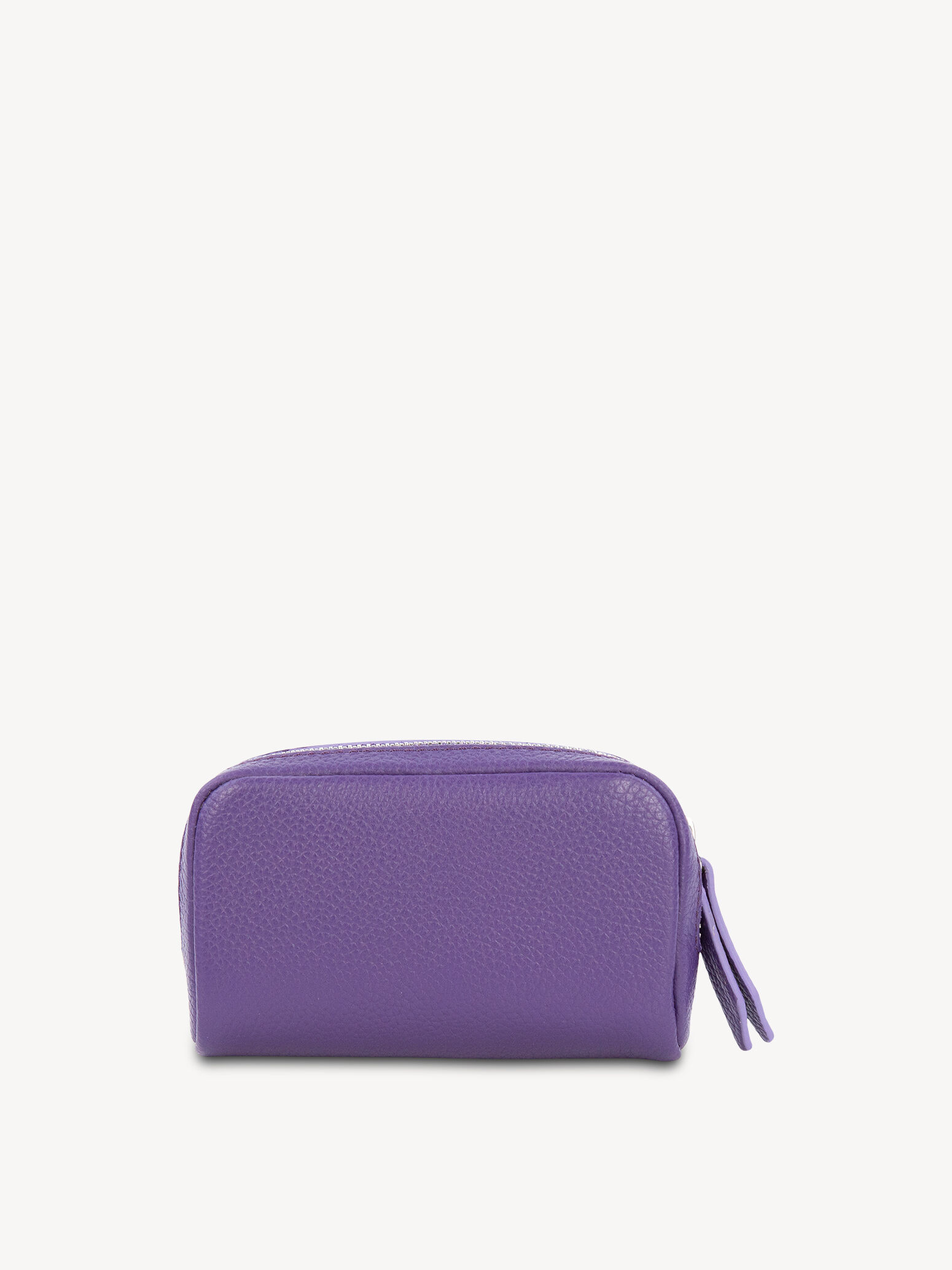Étui à clés en cuir - mauve
