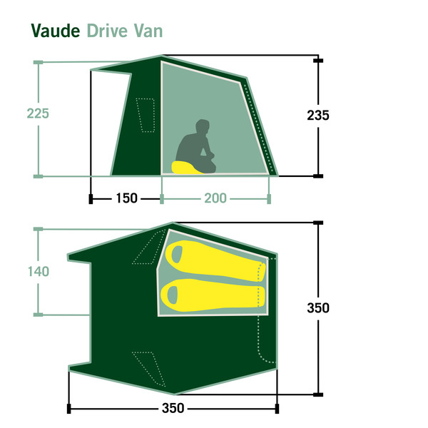 DRIVE VAN - Busvorzelt