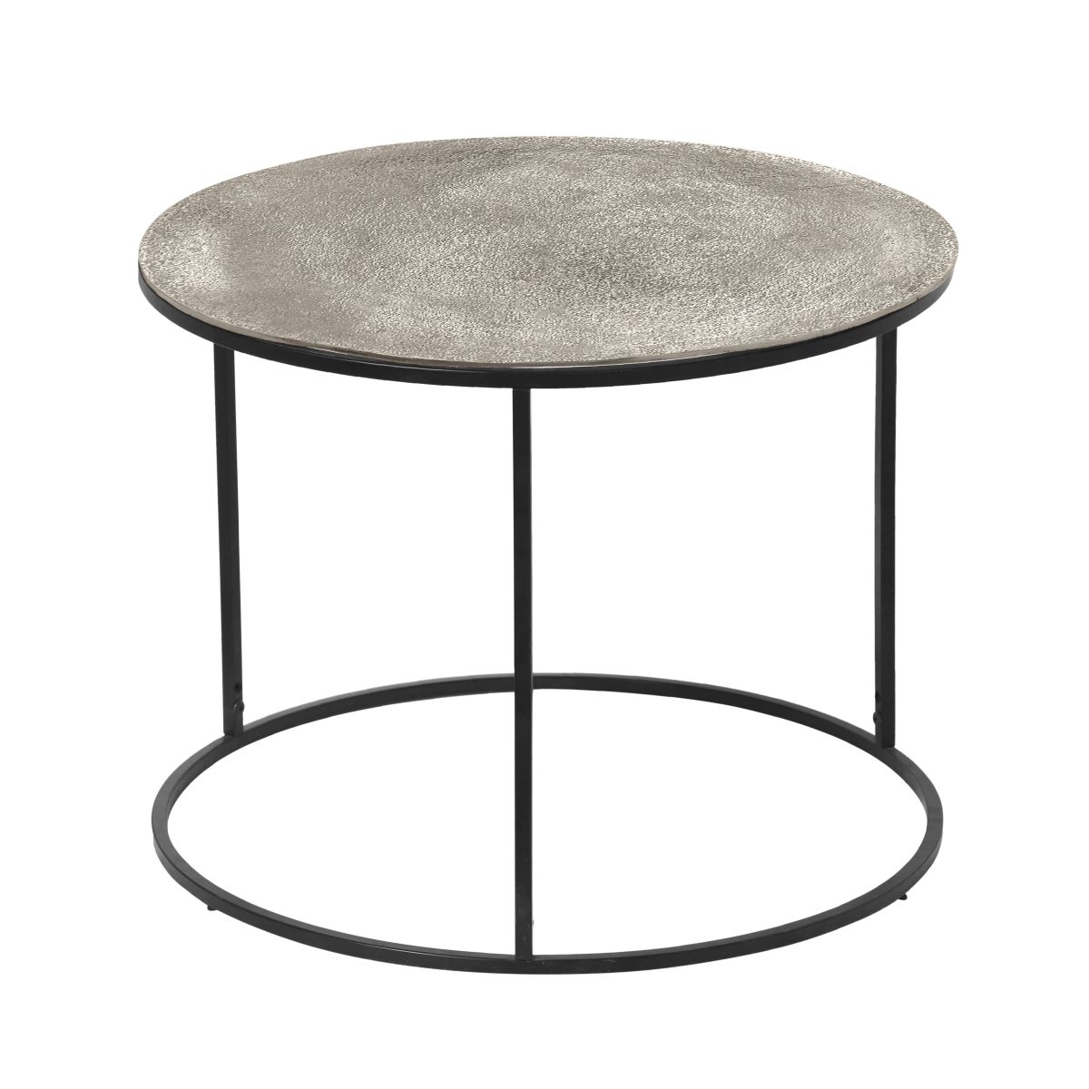 Beistelltisch Padma Silber 60 x 46 cm