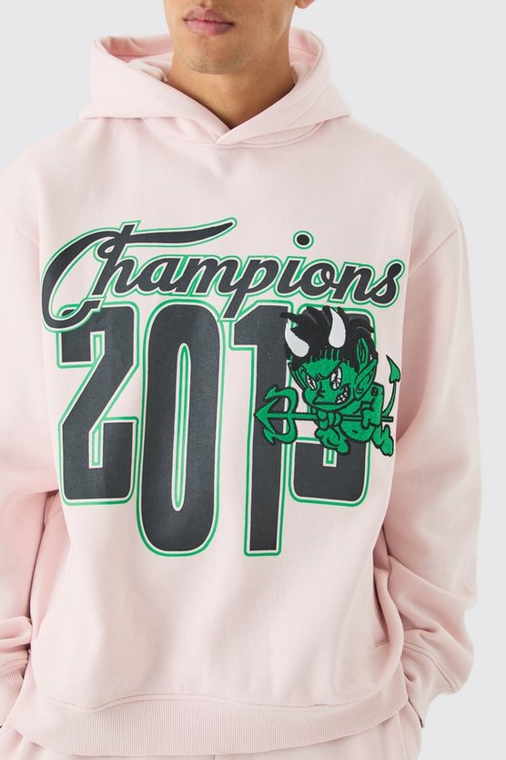 Oversize Hoodie mit Applikation