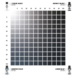 Dual Exo Set 17 - 17A Graphite Blue & 17B Lunar Blue