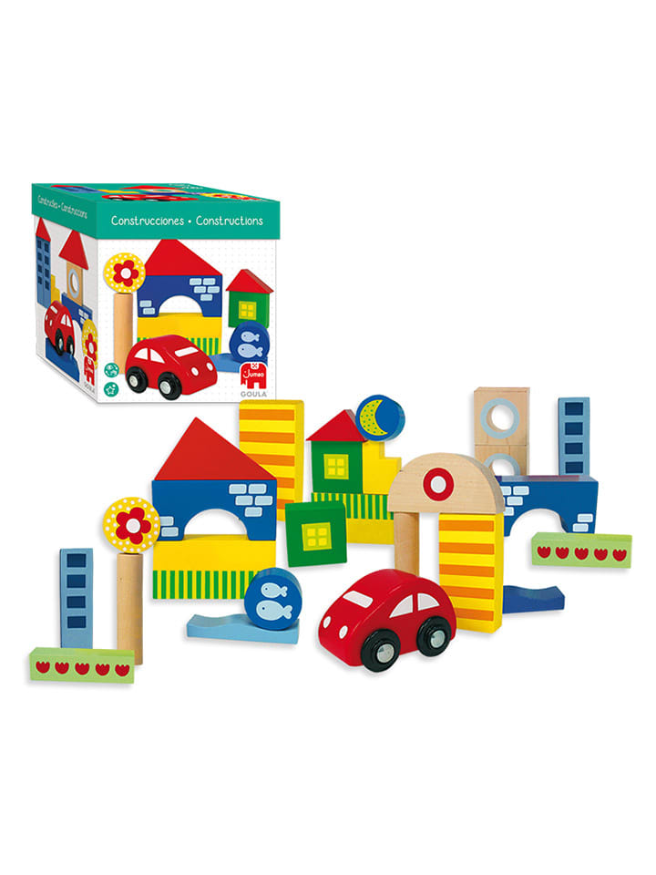 Jumbo 26tlg. Holzbausteine-Set in Bunt - ab 12 Monaten günstig kaufen onesize