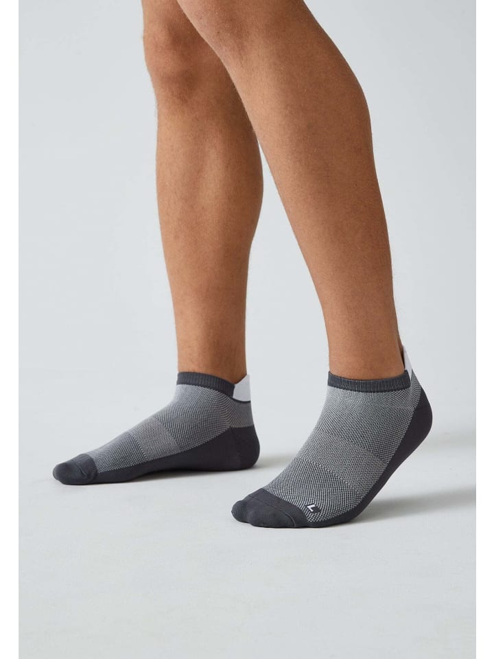 SNOCKS Laufsocken 4 Paar in Grau günstig kaufen