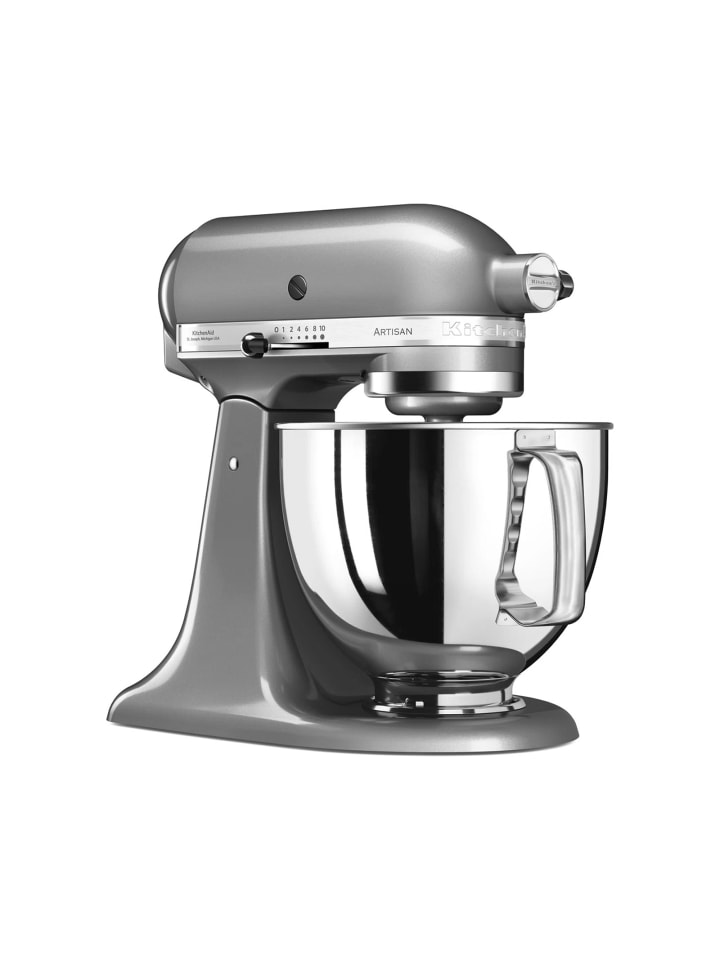 KitchenAid 5KSM125ECU Küchenmaschine 4.8 l in Grau günstig kaufen onesize