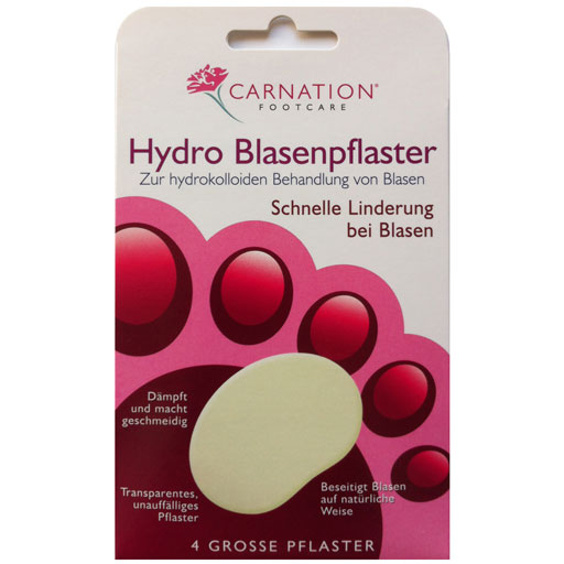 CARNATION Hydro Blasenpflaster  4 St  Pflaster