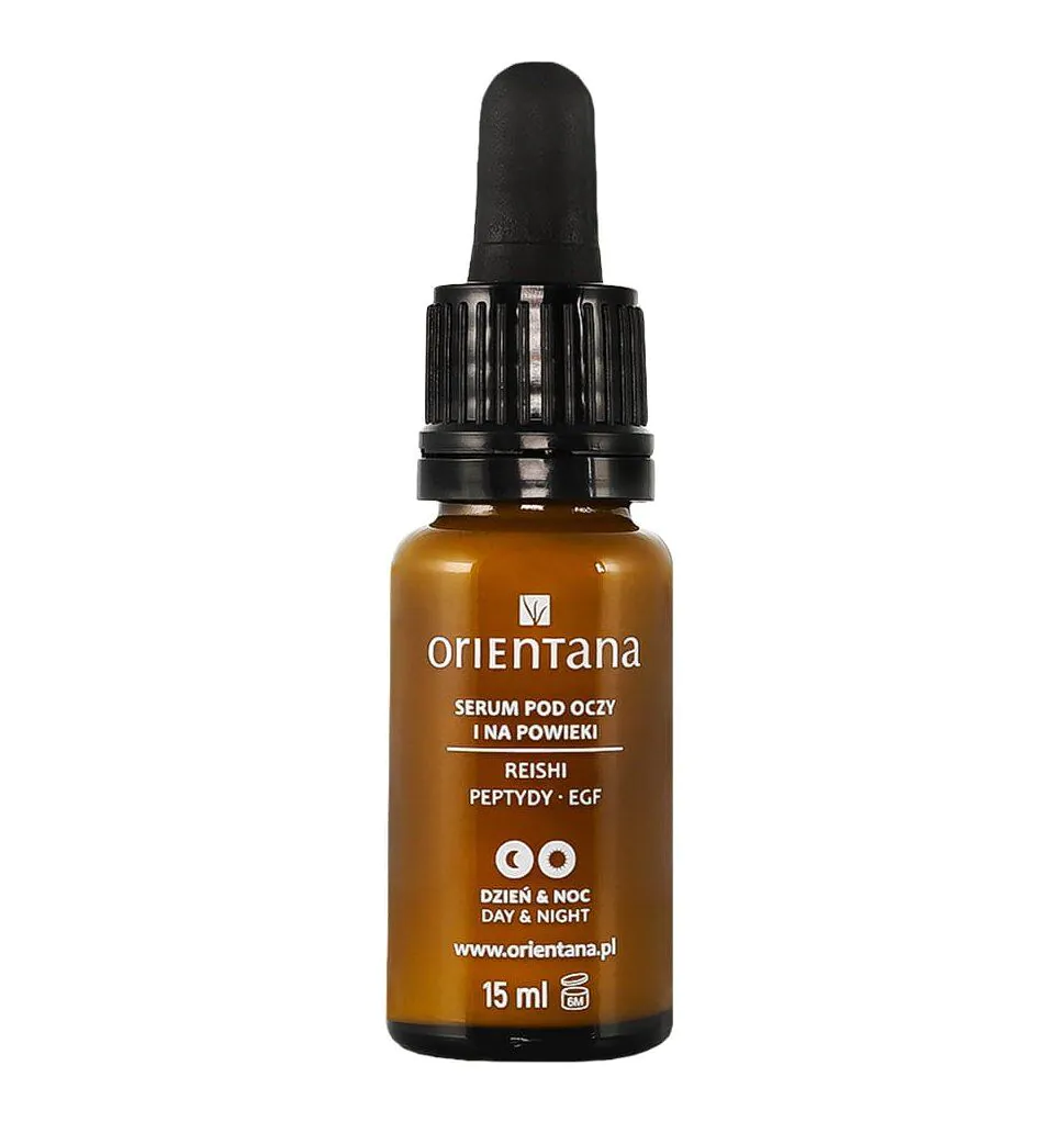 Orientana Reishi serum za učvršćivanje očiju i kapaka s peptidima i EGF-om
