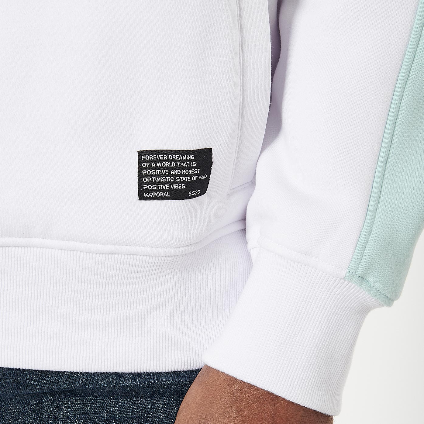 CEDON  Sweat blanc Homme