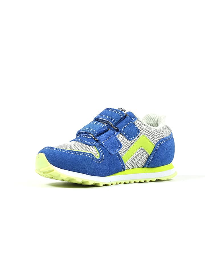 Richter Shoes Leder-Sneakers in Blau günstig kaufen 29
