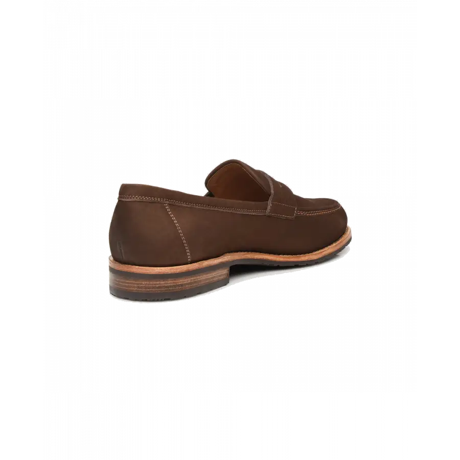 Heinrich Dinkelacker - Loafer WIEN PLAIN BD Nubukleder - braun