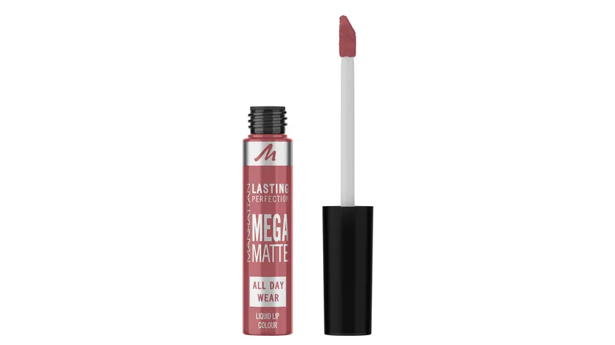 MANHATTAN COSMETICS Lasting Perfection Mega Matte Liquid Lip Color 7.4 ml 210 - Central Pink
