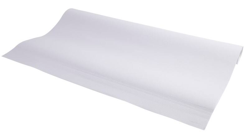 Exacompta Flipchart-Papier Blanko 63 x 98 cm 20 Blatt 72 g/m² 5 Stück
