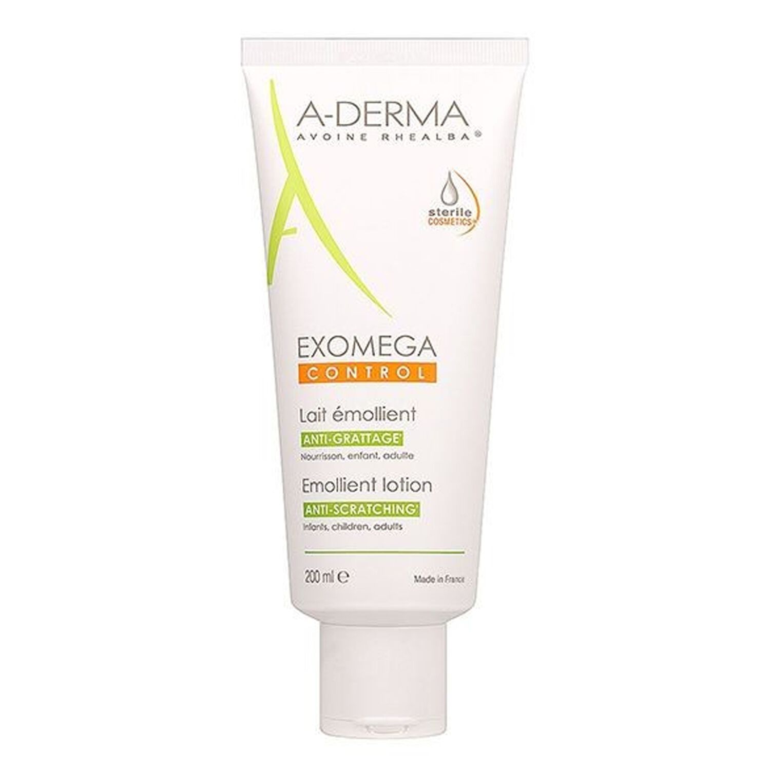 a-derma Exomega Control Lait Emollient Anti-Grattage 200 ml