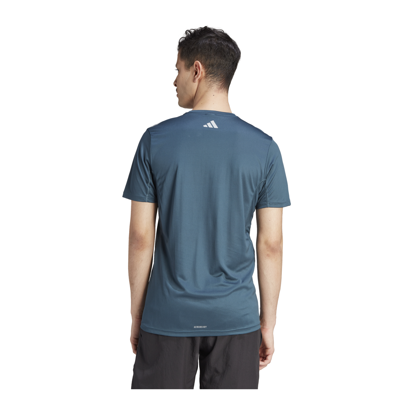 adidas Run Icons 3Bar T-Shirt Türkis