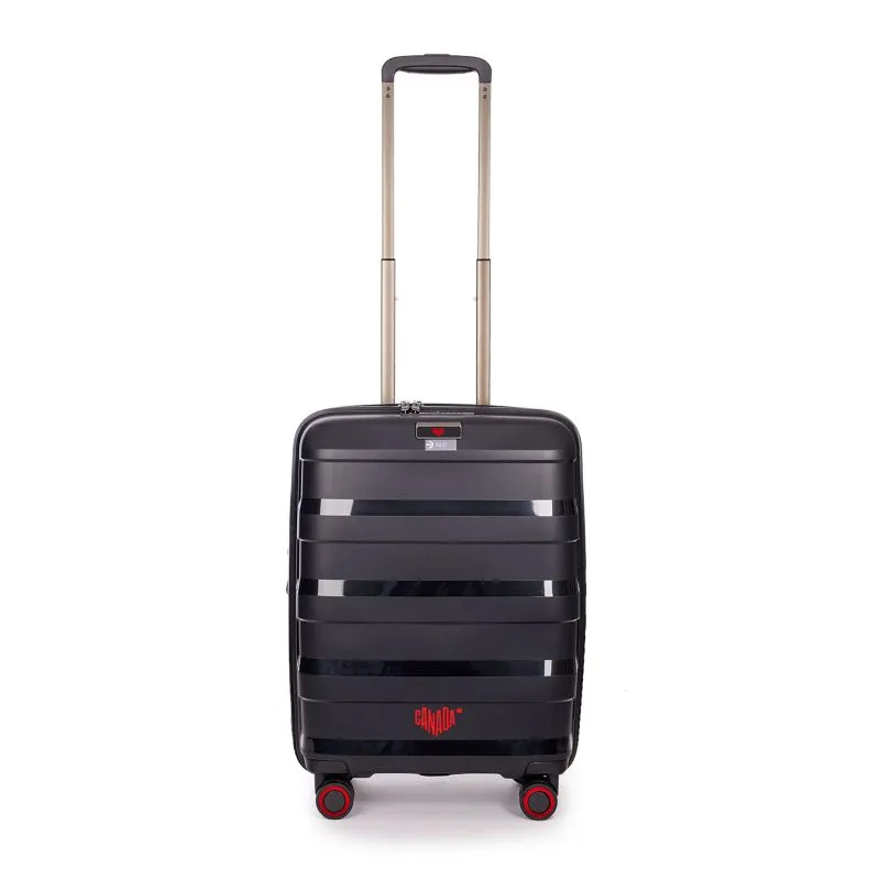 Stratic Straw + America Unlimited Canada Edition - Hartschalen Kofferset M\/L - Schwarz