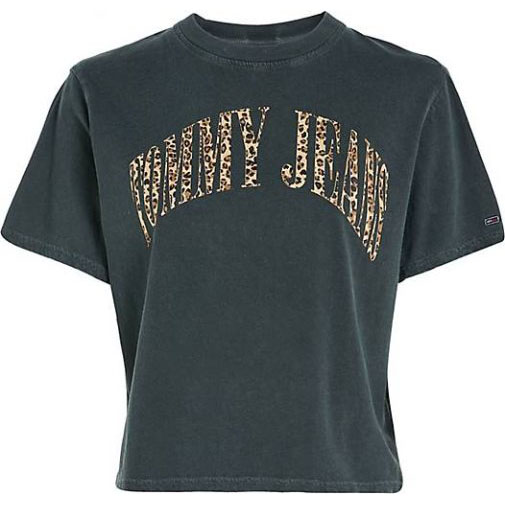 TOMMY-JEANS Damen T-Shirt TJW CLS LEO