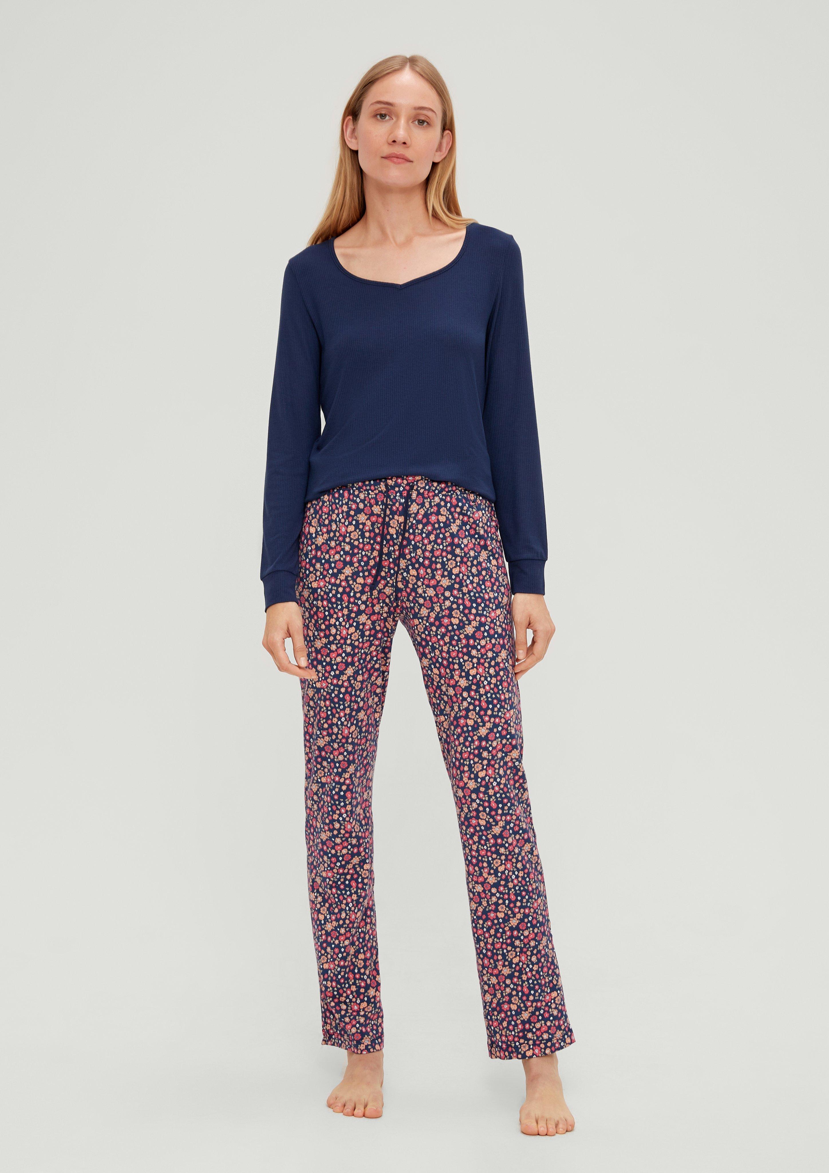 Karierte Pyjamahose  6008436-99A1