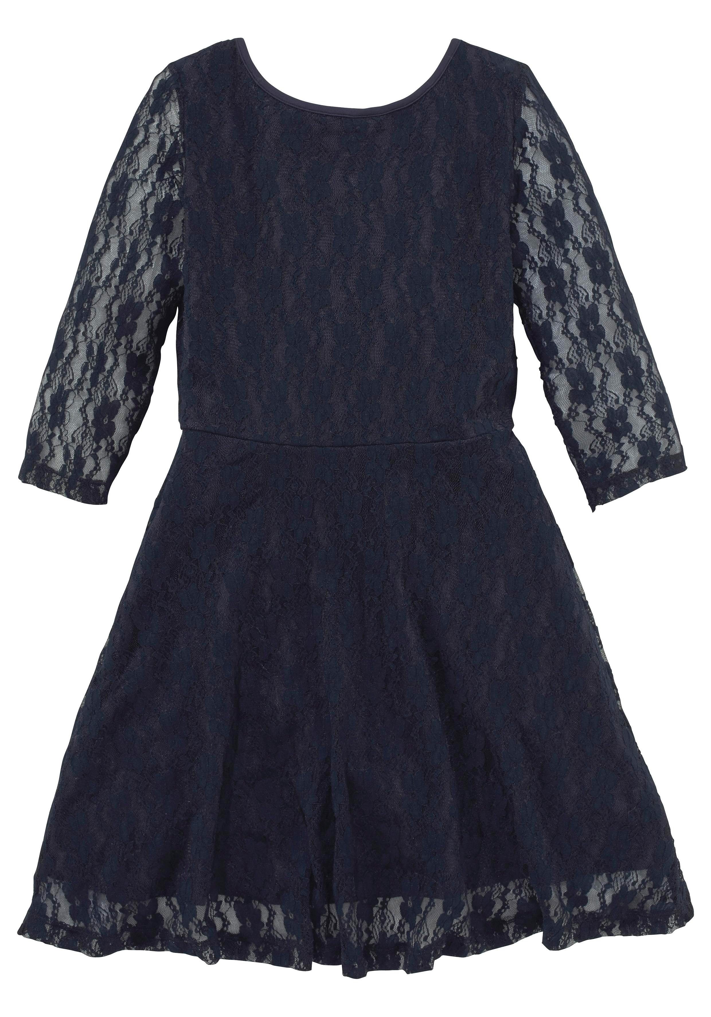 KIDSWORLD Spitzenkleid mit 3/4 Ärmeln