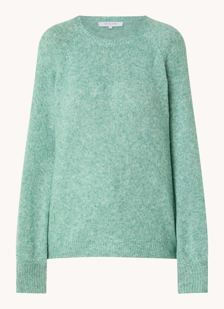 Pulover Jesabel de la Gerard Darel, țesătură fină, amestec de lână melanj.